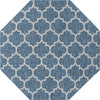 Savannah Pergola Collection Area Rug - Arbor (Navy Blue) Octagon Navy Blue  lifestyle 20