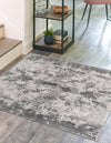 Urban Oasis Collection Area Rug -  Greenwich Square Light Gray  lifestyle 22