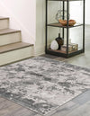 Urban Oasis Collection Area Rug -  Greenwich Square Light Gray  lifestyle 27