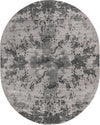 Urban Oasis Collection Area Rug -  Greenwich Oval Light Gray  lifestyle 18