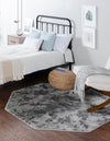 Urban Oasis Collection Area Rug -  Greenwich Octagon Light Gray  lifestyle 29