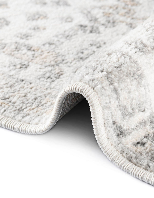 Adriana Terrace Collection Area Rug - Capri (Ivory) Octagon Ivory  lifestyle 28