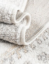Adriana Terrace Collection Area Rug - Capri (Ivory) Octagon Ivory  lifestyle 31