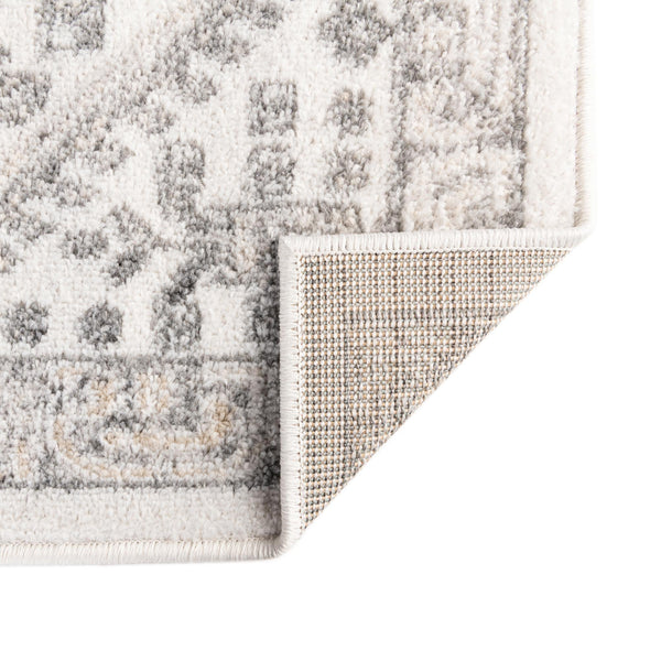 Adriana Terrace Collection Area Rug - Capri (Ivory) Square Ivory  lifestyle 39
