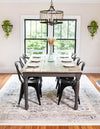 Adriana Terrace Collection Area Rug - Capri (Ivory) Rectangle Ivory  lifestyle 4
