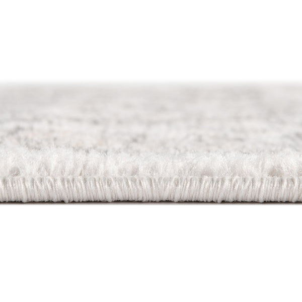 Adriana Terrace Collection Area Rug - Capri (Ivory) Oval Ivory  lifestyle 18
