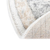 Adriana Terrace Collection Area Rug - Capri (Ivory) Oval Ivory  lifestyle 38