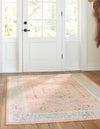 Adriana Terrace Collection Area Rug - Capri (Rose) Rectangle Rose  lifestyle 3