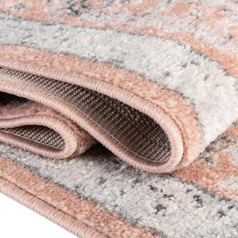 Adriana Terrace Collection Area Rug - Capri (Rose) Oval Rose  lifestyle 23