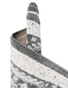 Adriana Terrace Collection Area Rug - Capri (Charcoal) Octagon Charcoal  lifestyle 32