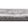 Adriana Terrace Collection Area Rug - Capri (Charcoal) Oval Charcoal  lifestyle 21