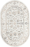 Adriana Terrace Collection Area Rug -  Positano (Ivory) Oval Ivory  lifestyle 30