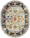Adriana Terrace Collection Area Rug -  Positano (Multi) Oval Multi  lifestyle 2