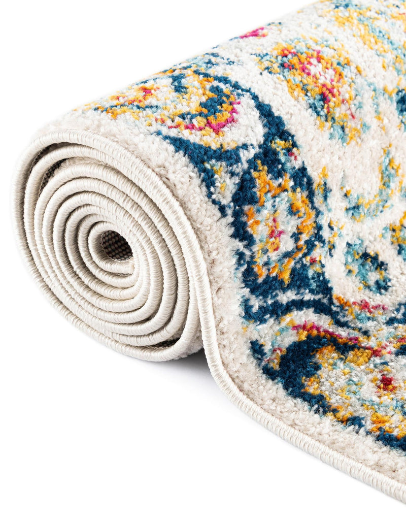 Adriana Terrace Collection Area Rug -  Positano (Multi) Octagon Multi  lifestyle 32