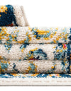 Adriana Terrace Collection Area Rug -  Positano (Multi) Octagon Multi  lifestyle 34