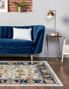 Adriana Terrace Collection Area Rug -  Positano (Multi) Rectangle Multi  lifestyle 2