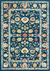Adriana Terrace Collection Area Rug -  Positano (Navy Blue) Rectangle Navy Blue  lifestyle 2