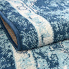 Beverly Grove Collection Area Rug - Melrose (Navy Blue) Rectangle Navy Blue  lifestyle 5