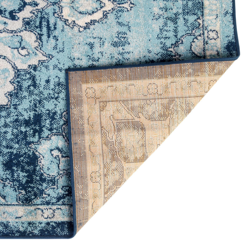 Beverly Grove Collection Area Rug - Melrose (Navy Blue) Rectangle Navy Blue  lifestyle 8