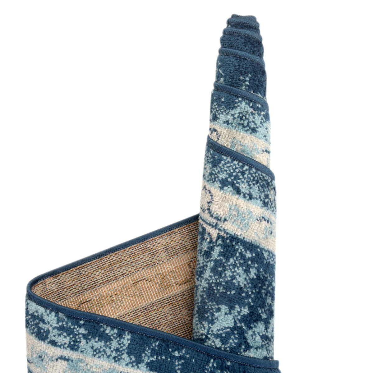 Beverly Grove Collection Area Rug - Melrose (Navy Blue) Rectangle Navy Blue  lifestyle 10