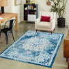 Beverly Grove Collection Area Rug - Melrose (Navy Blue) Rectangle Navy Blue  lifestyle 14