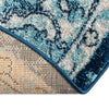 Beverly Grove Collection Area Rug - Melrose (Navy Blue) Round Navy Blue  lifestyle 51