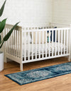 Beverly Grove Collection Area Rug - Melrose (Navy Blue) Runner Navy Blue  lifestyle 30
