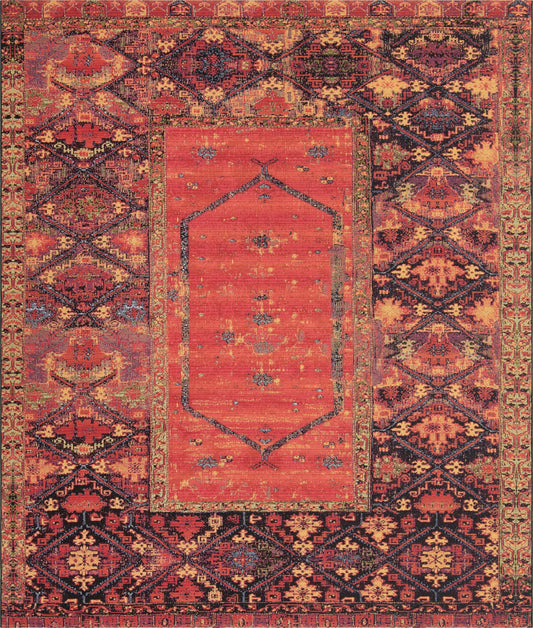 Safari Escape Rugs Collection Area Rug - Serengeti Rectangle Multi Main