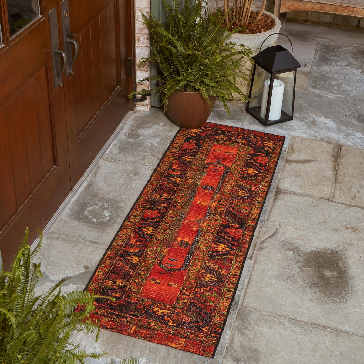 Safari Escape Rugs Collection Area Rug - Serengeti Runner Multi  lifestyle 51
