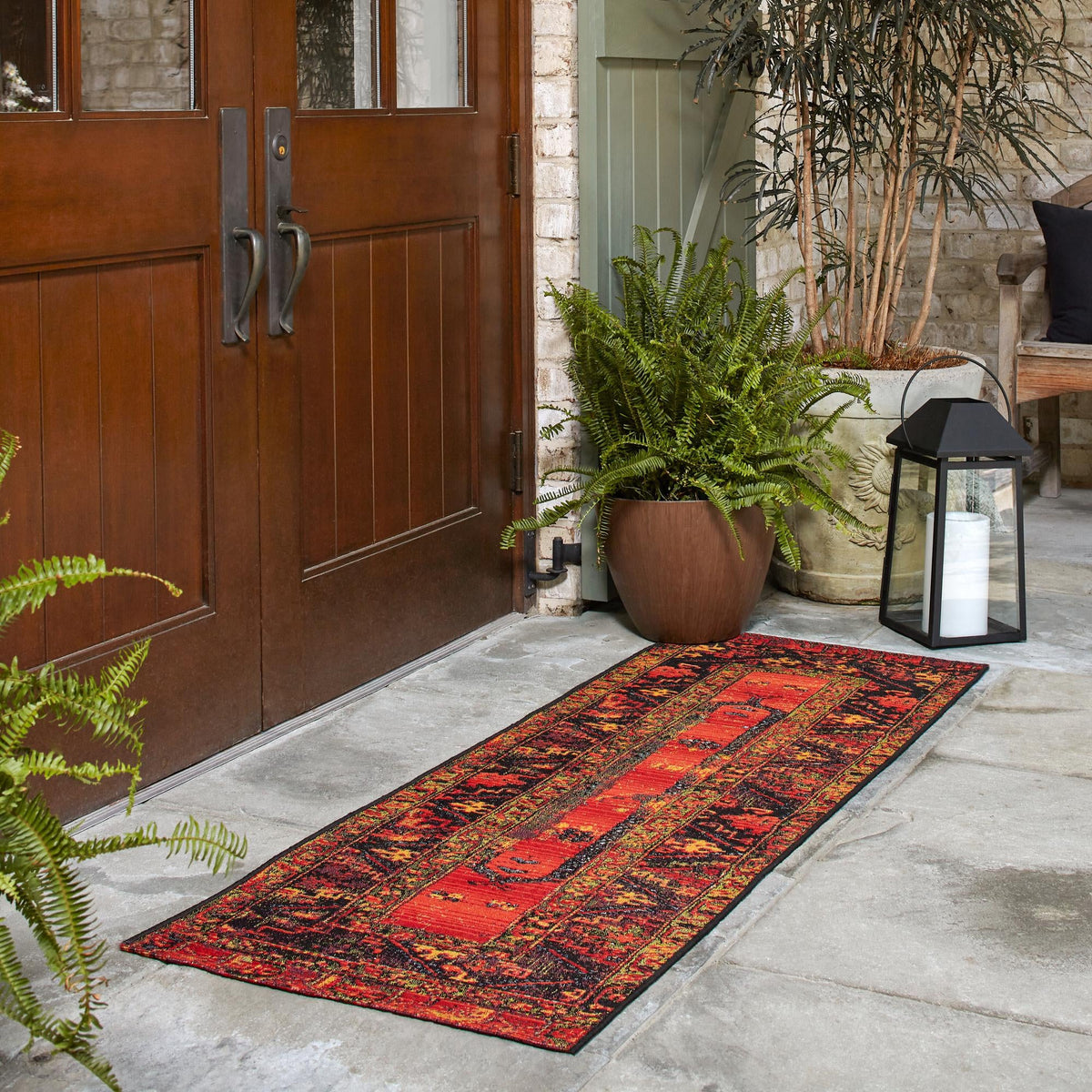 Safari Escape Rugs Collection Area Rug - Serengeti Runner Multi  lifestyle 56
