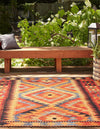 Safari Escape Rugs Collection Area Rug -  Kalahari Square Multi  lifestyle 28