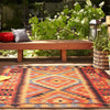 Safari Escape Rugs Collection Area Rug -  Kalahari Square Multi  lifestyle 88