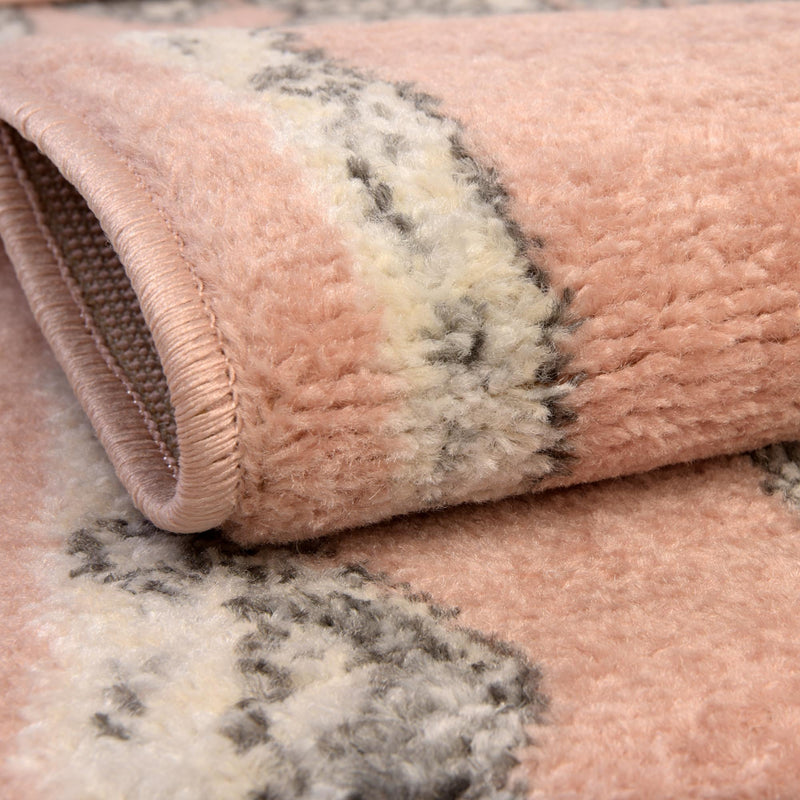 Beverly Grove Collection Area Rug - Melrose (Rose) Rectangle Rose  lifestyle 4