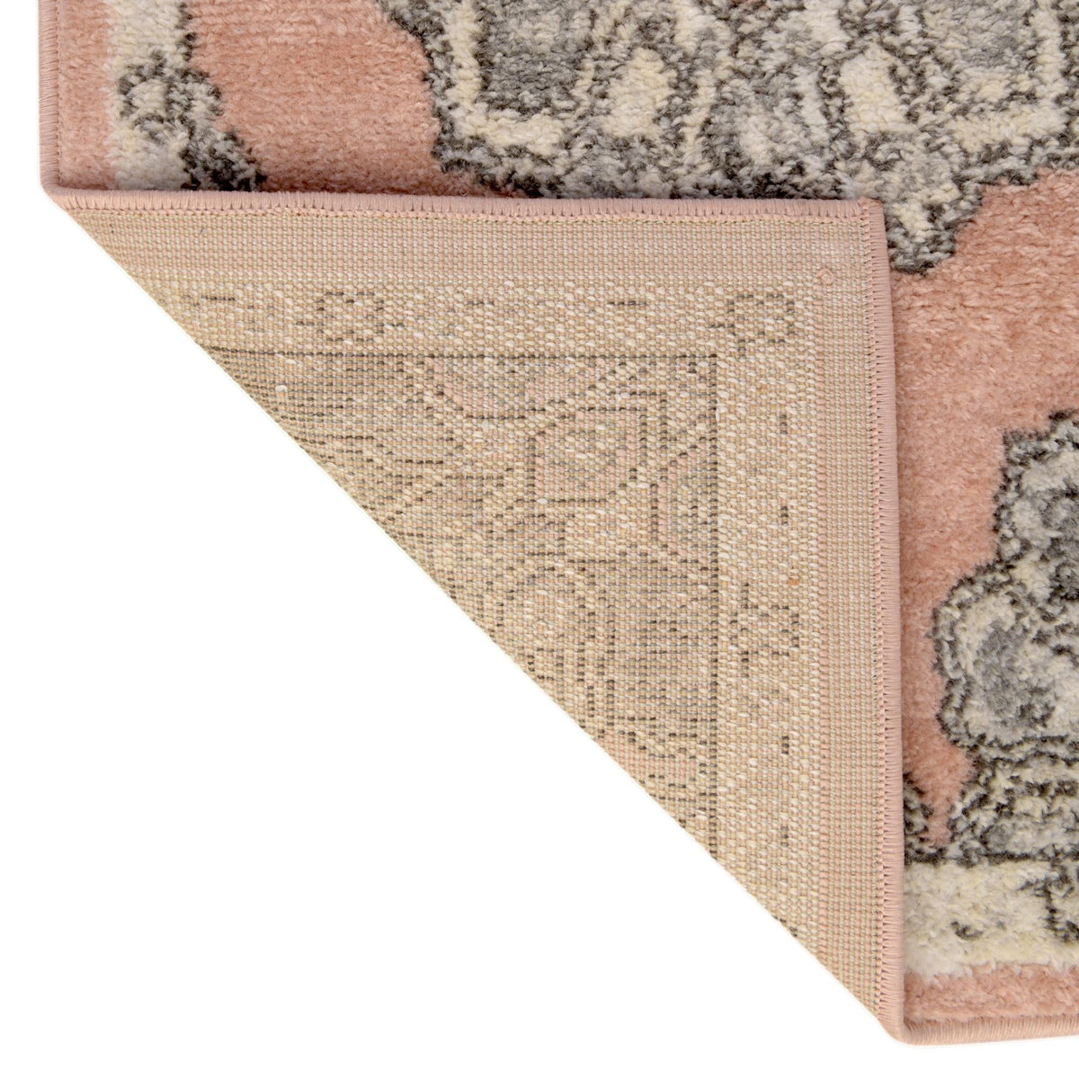 Beverly Grove Collection Area Rug - Melrose (Rose) Rectangle Rose  lifestyle 7