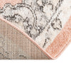 Beverly Grove Collection Area Rug - Melrose (Rose) Round Rose  lifestyle 50