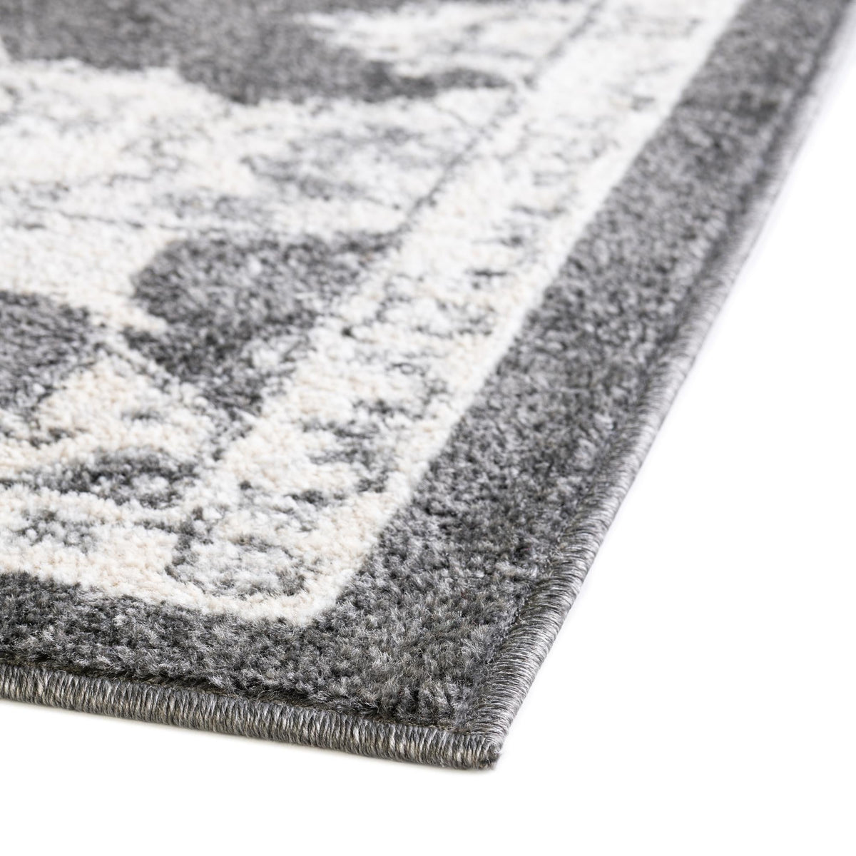 Beverly Grove Collection Area Rug - Melrose (Charcoal) Rectangle Charcoal  lifestyle 6