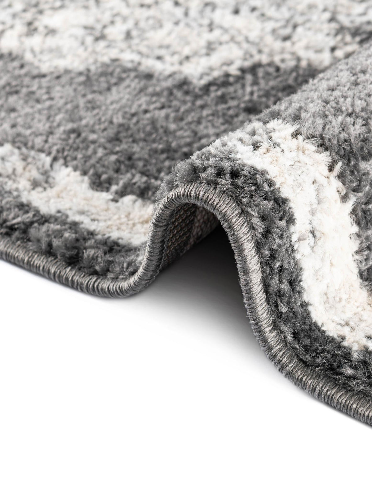 Beverly Grove Collection Area Rug - Melrose (Charcoal) Octagon Charcoal  lifestyle 26