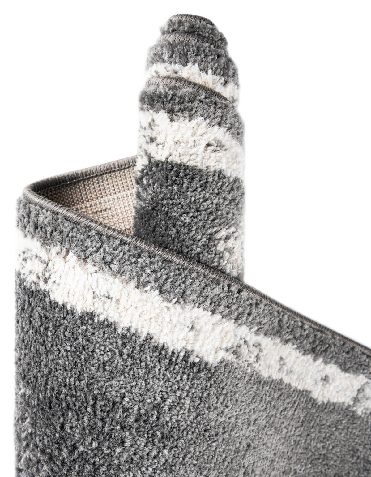 Beverly Grove Collection Area Rug - Melrose (Charcoal) Octagon Charcoal  lifestyle 27
