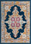 Beverly Grove Collection Area Rug -  Fairfax (Navy Blue) Rectangle Navy Blue Main