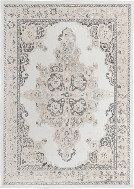Beverly Grove Collection Area Rug -  Fairfax (Ivory) Rectangle Ivory Main