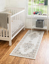 Beverly Grove Collection Area Rug -  Fairfax (Ivory) Runner Ivory  lifestyle 18
