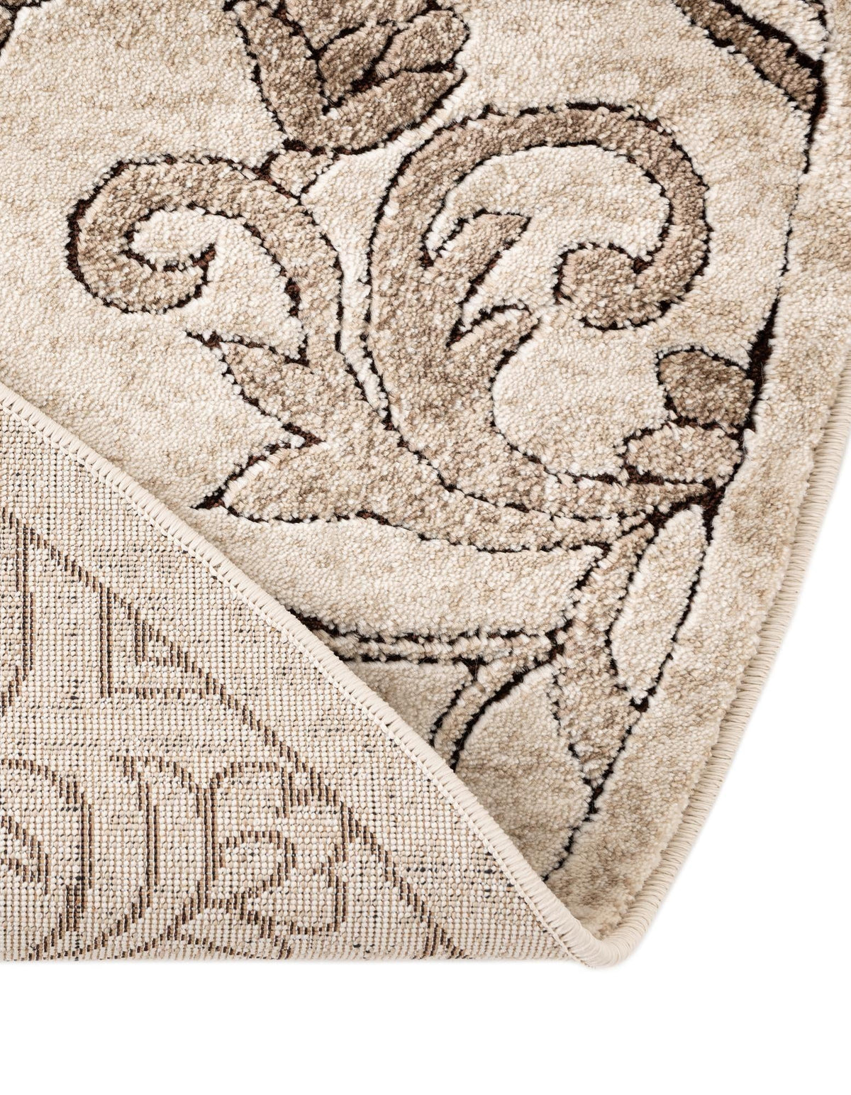 Andes Summit Collection Area Rug -  Merida Oval Dark Beige  lifestyle 45