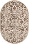Andes Summit Collection Area Rug -  Merida Oval Dark Beige  lifestyle 28
