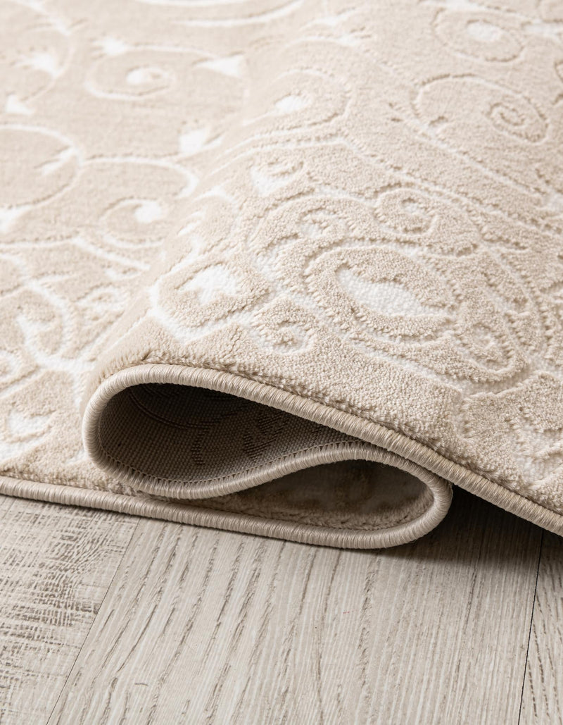 Andes Summit Collection Area Rug -  Lanín Octagon Beige  lifestyle 30