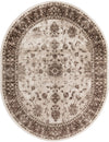 Andes Summit Collection Area Rug -  Aconcagua Oval Cream  lifestyle 14