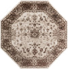 Andes Summit Collection Area Rug -  Aconcagua Octagon Cream  lifestyle 15