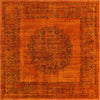 Ankara Elegance Collection Area Rug -  Mardin (Terracotta) Square Terracotta  lifestyle 7