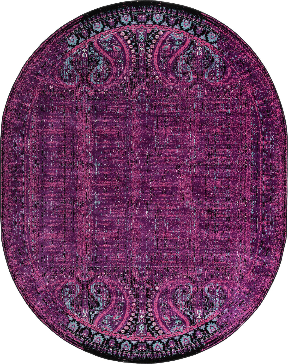 Ankara Elegance Collection Area Rug - Cappadocia Oval Lilac  lifestyle 20