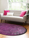 Ankara Elegance Collection Area Rug - Cappadocia Oval Lilac  lifestyle 26
