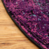 Ankara Elegance Collection Area Rug - Cappadocia Oval Lilac  lifestyle 34